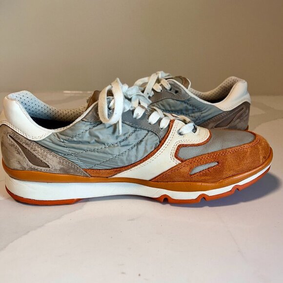 Geox Respira Sandro ABX Sneakers Orange Amphibiox Size 7 - Picture 5 of 16